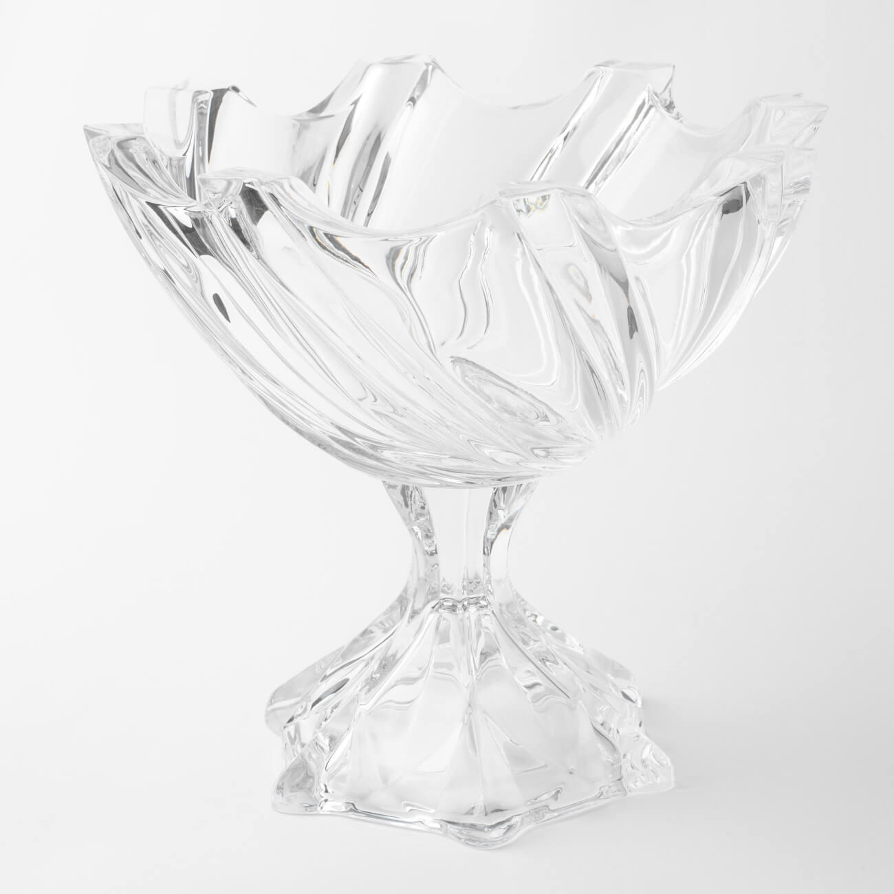 Fruit bowl, 25x23 cm, on a leg, glass R, Torsido изображение № 1