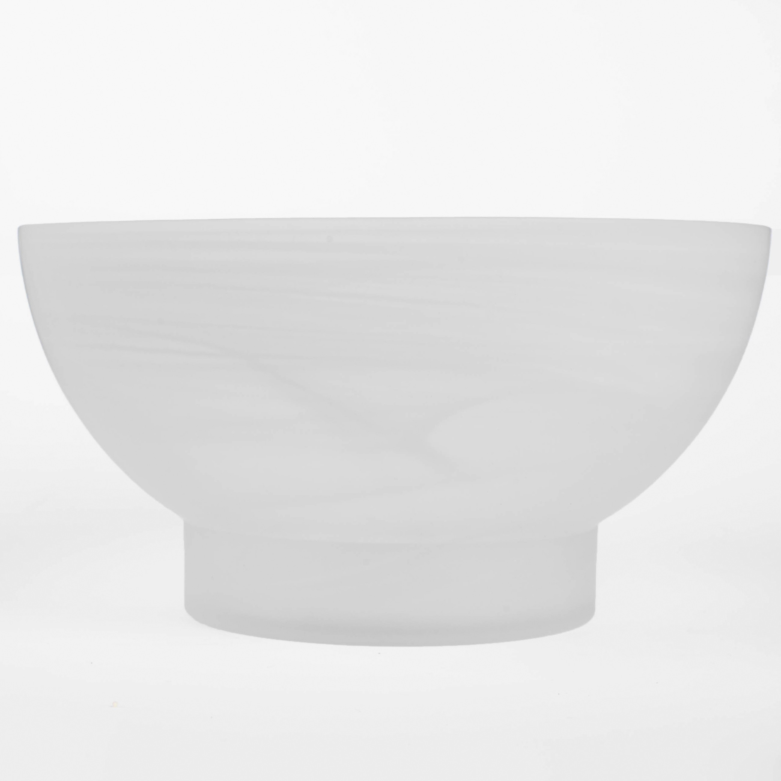 Salad bowl, 20x10 cm, glass, frosted, Matte wave изображение № 3