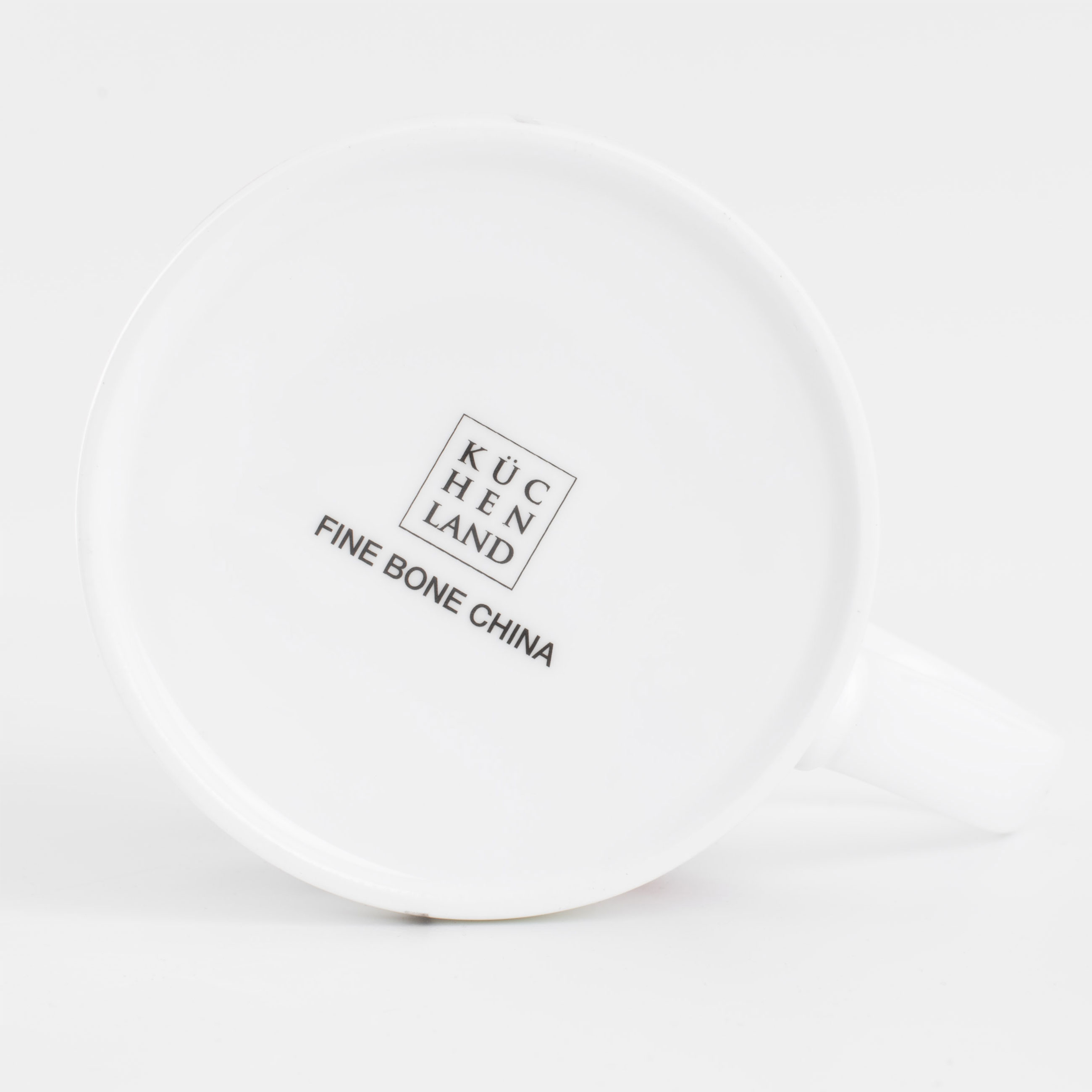 Mug, 380 ml, porcelain F, white, Kingfisher, Paradise bird изображение № 6