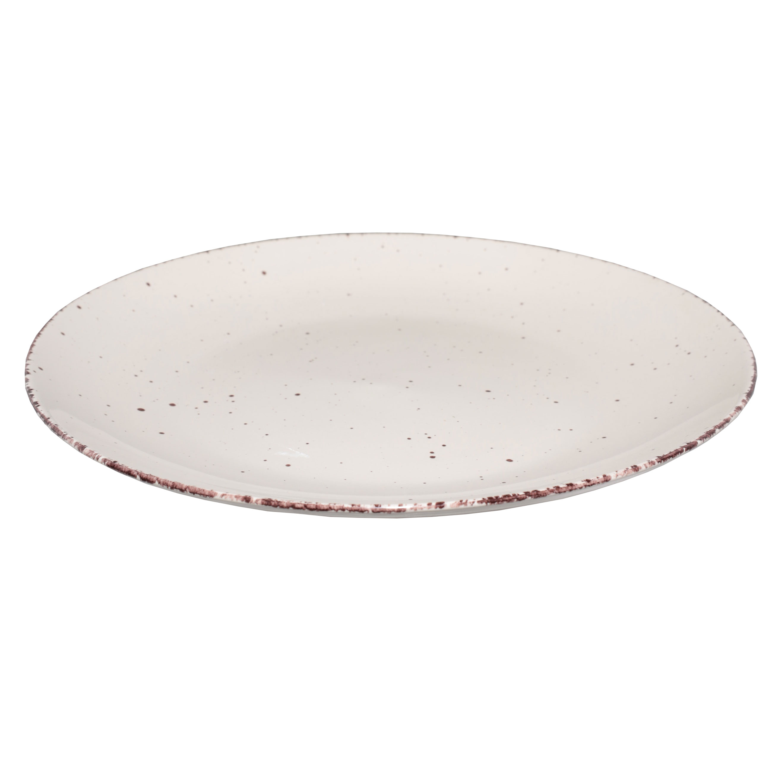 Dinner plate, 27 cm, 2 pieces, ceramic, beige, speckled, Speckled изображение № 3