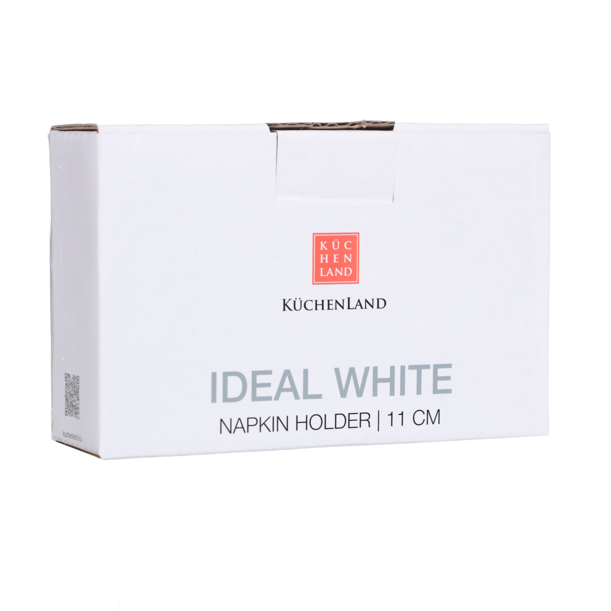 Napkin holder, 11 cm, porcelain F, white, Ideal white изображение № 4