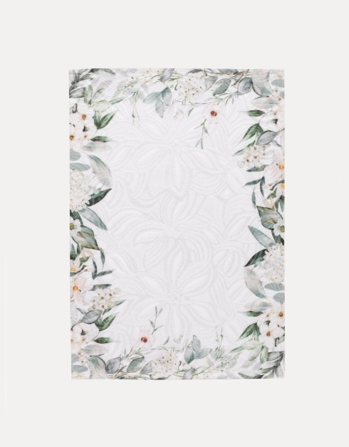 Napkin for appliances, 30x45 cm, jacquard, polyester/spandex, ecru, Magnolia, Magnolia