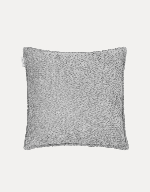 Decorative pillow, 45x45 cm, boucle/corduroy, grey, Boucle
