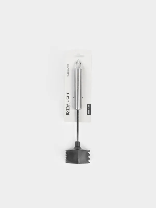 Meat chipping hammer, 25 cm, steel / plastic, black, Spiro, image-5