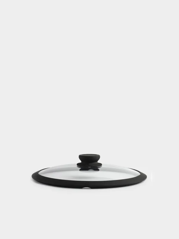 Lid, 28 cm, glass T / silicone, Solution accessory, image-1