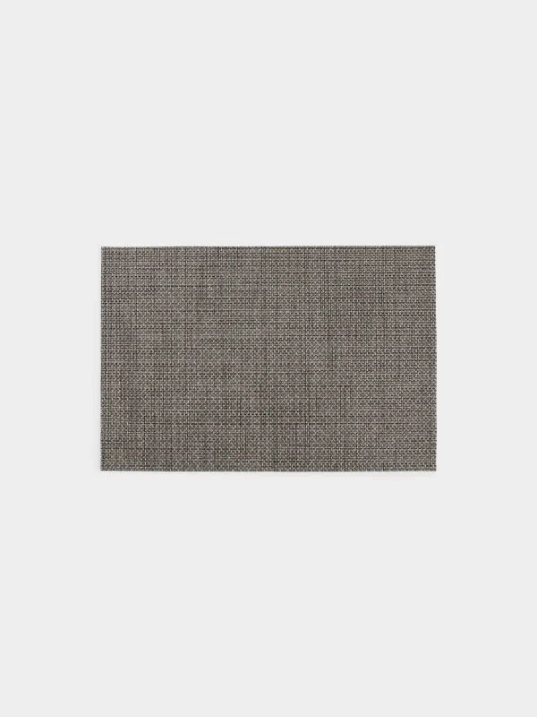 Placemat, 30x45 cm, PVC, rectangular, dark gray, Solid, image-0