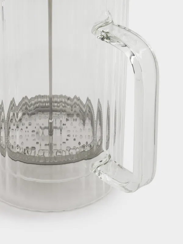 French press, 800 ml, glass B, Air ribby, image-8