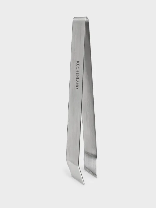 Fish bone removal tweezers, 12 cm, steel, Manny, image-0