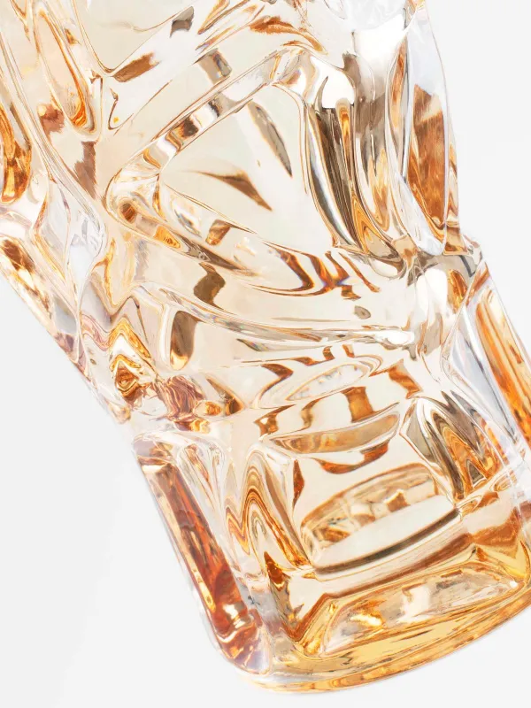 Glass, 15 cm, 270 ml, glass R, amber, Patterns, Gala, image-3