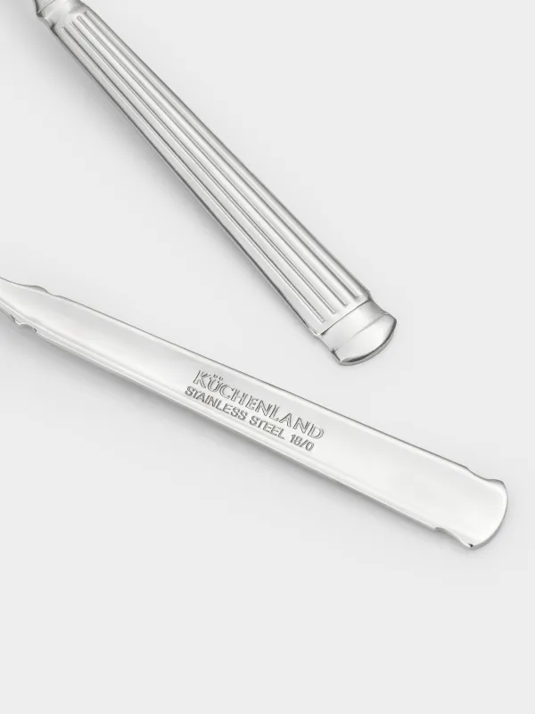 Dining spoon, 2 pcs, steel, Strips, Manresa, image-2