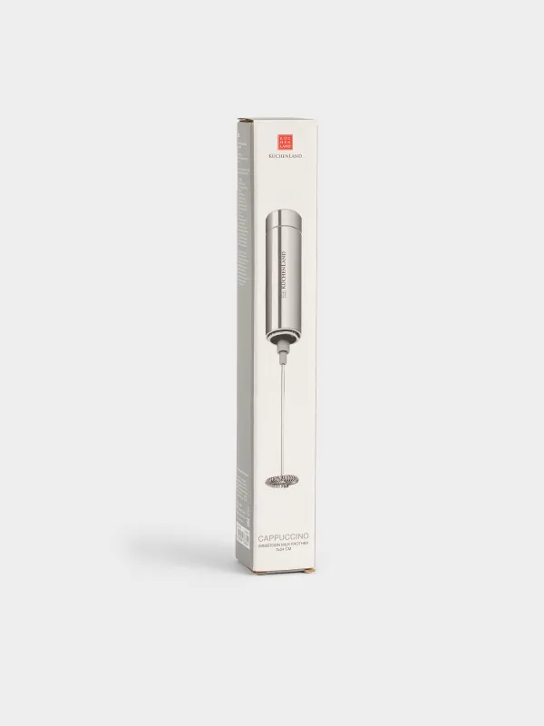 Milk frother, 24 cm, submersible, steel, Cappuccino, image-3