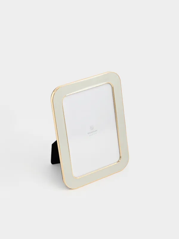 Photo frame, 15x20 cm, metal / glass, beige-gold, Fantastic gold, image-0