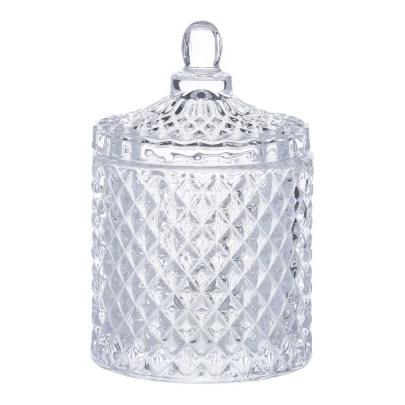 Bathroom set, 3 pr, glass / plastic, Naiad, image-1