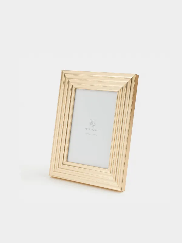 Photo frame, 16х21 cm, plastic / glass, gold, Gallery, image-2