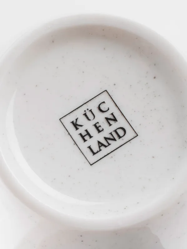 Mug, 350 ml, 2 pcs, porcelain P, milky, speckled, Latio, image-3