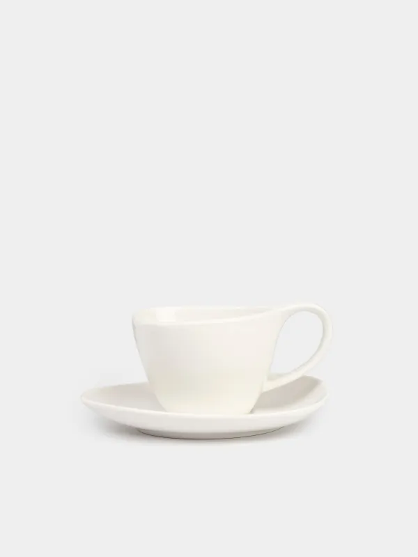 Tea pair, 1 Persian, 2 pr, 180 ml, porcelain P, white, Synergy, image-0