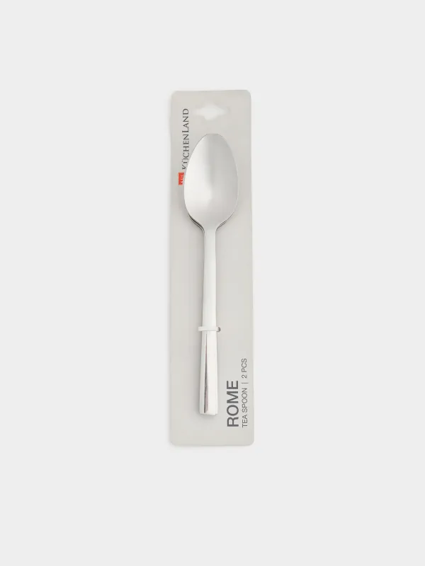 Tea spoon, 2 pcs, steel, Rome, image-6