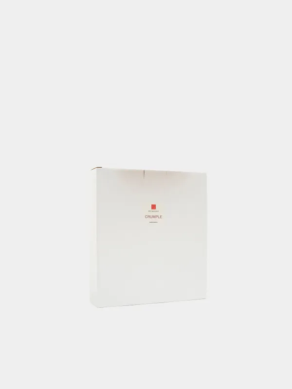 Snack plate, 20 cm, porcelain P, with golden edging, Crumpled effect, Crumple gold, image-4