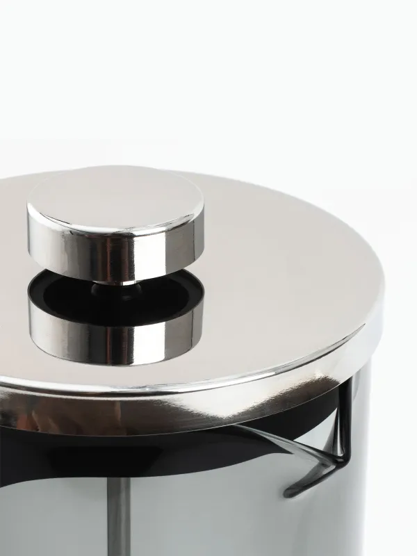 French press, 1,2 l, used glass / steel, grey, Flavor, image-2