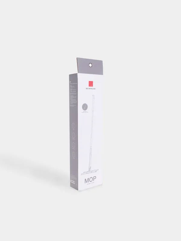 Push-up mop, curly, white-gray, Mop, image-7