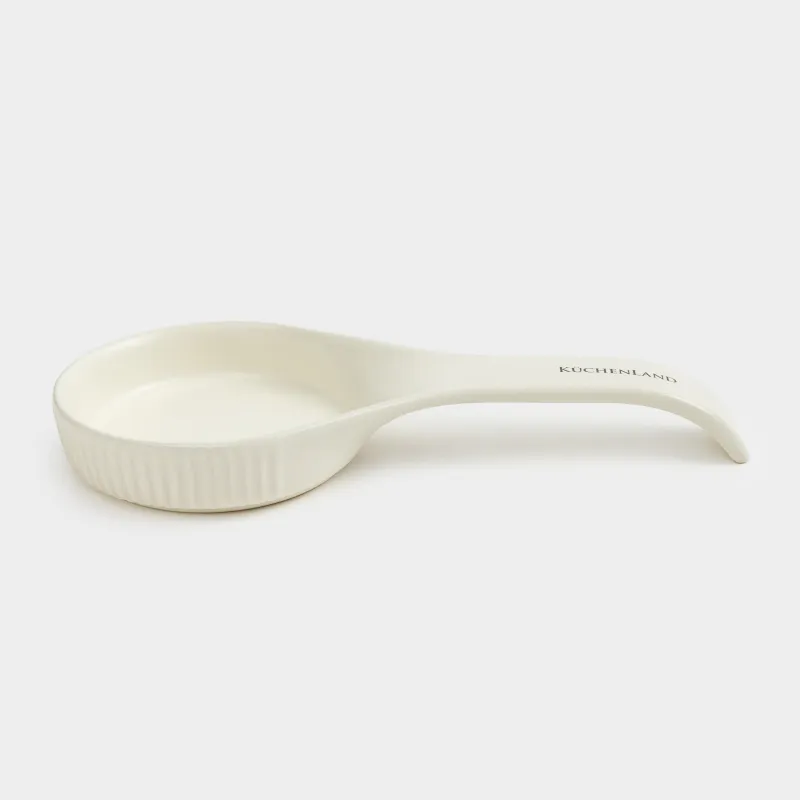 Spoon stand, 23 cm, ceramic, beige, Laneri, image-1