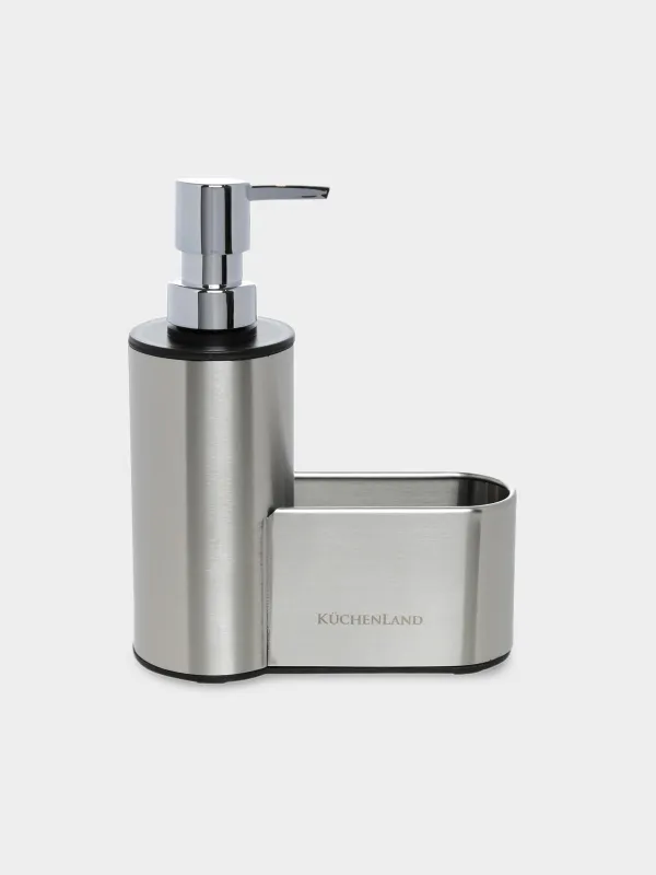 Detergent dispenser, 230 ml, organizer, steel. Keeping, image-0