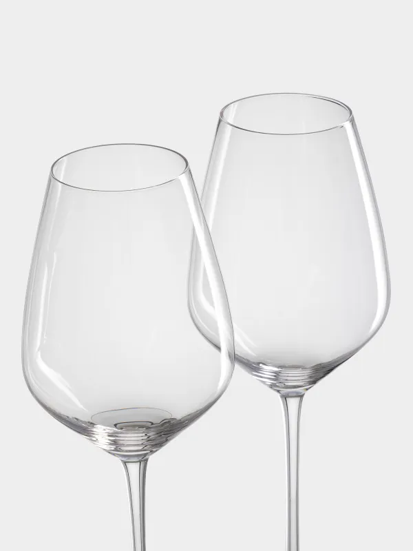 Drinking glass, 500 ml, 2 pcs, glass, Angel tear, image-2