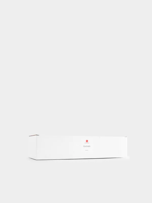 Decorative dish, 35x13 cm, porcelain P, golden, Feather, Royal jungle, image-5
