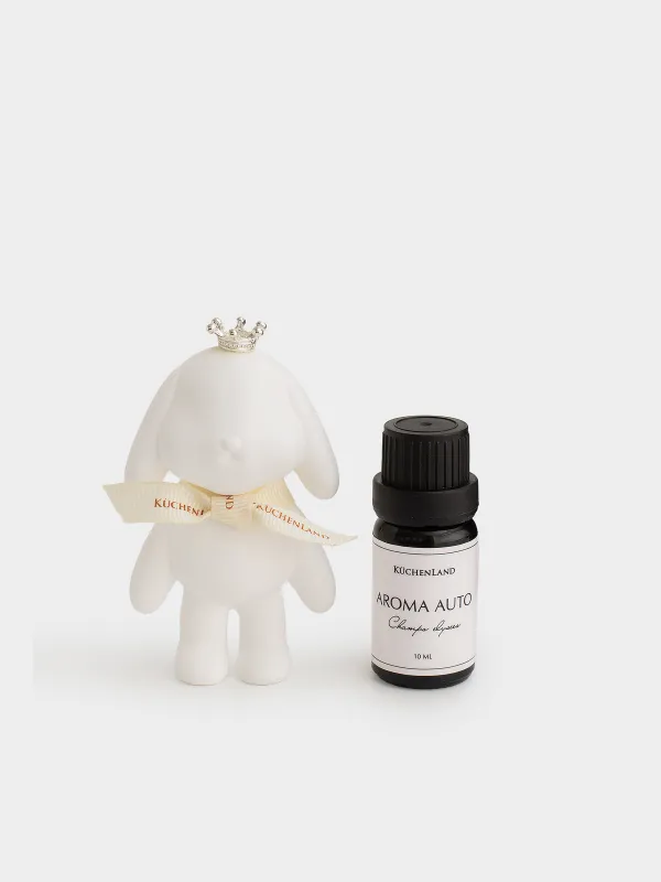 Aroma kit for cars, on the deflector, clay, Champs Elysees, Rabbit, Auto, image-0