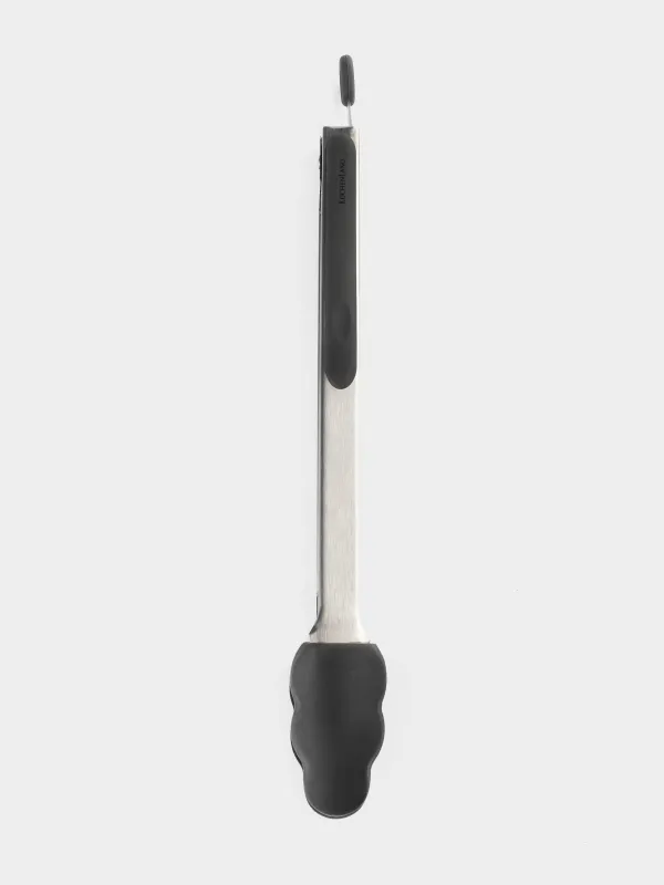 Kitchen tongs, 34 cm, steel / silicone, grey, Assist, image-4