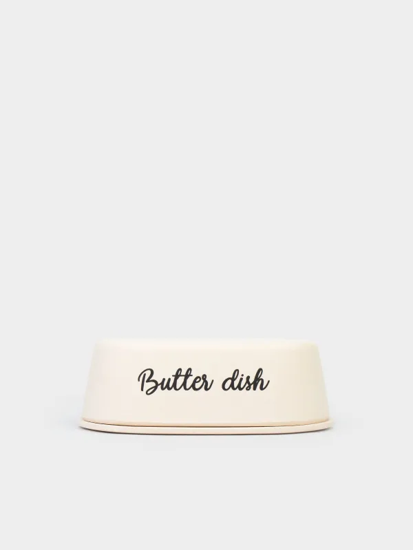 Butter dish, 16 cm, bamboo, oval, Crиme, image-1