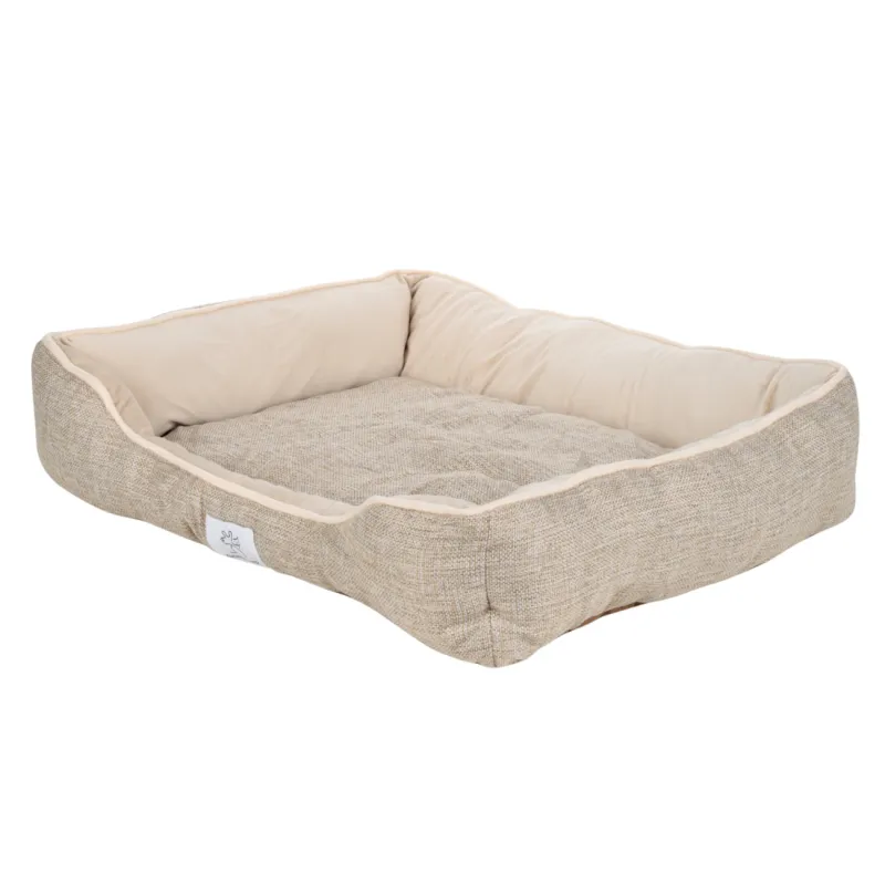 Animal lounger, 61x50x13 cm, polyester, beige, Funny pet, image-1
