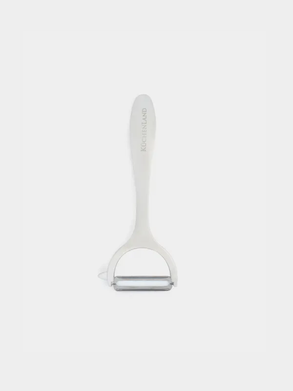 Peeler, 17 cm, metal, T-shaped, Easily, image-0