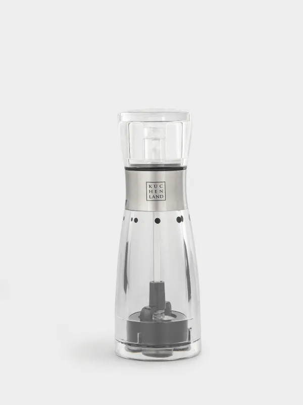 Spice mill, 17 cm, mechanical, acrylic, Classic, image-0