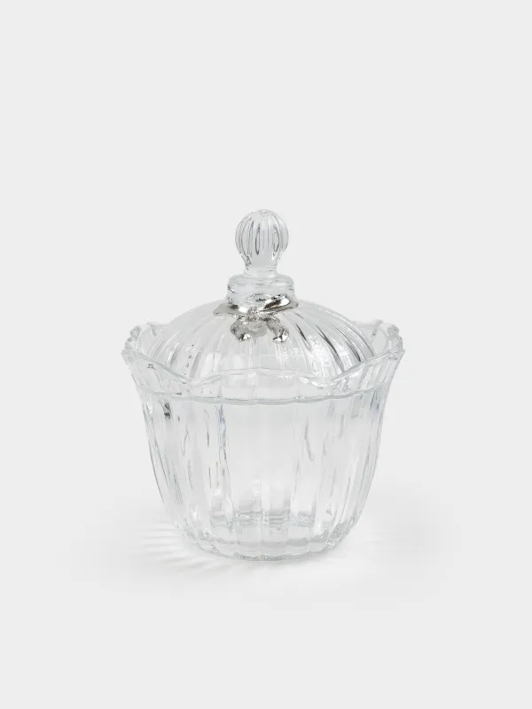 Storage container, 15x18 cm, 500 ml, glass R, Bow, Alid, image-0