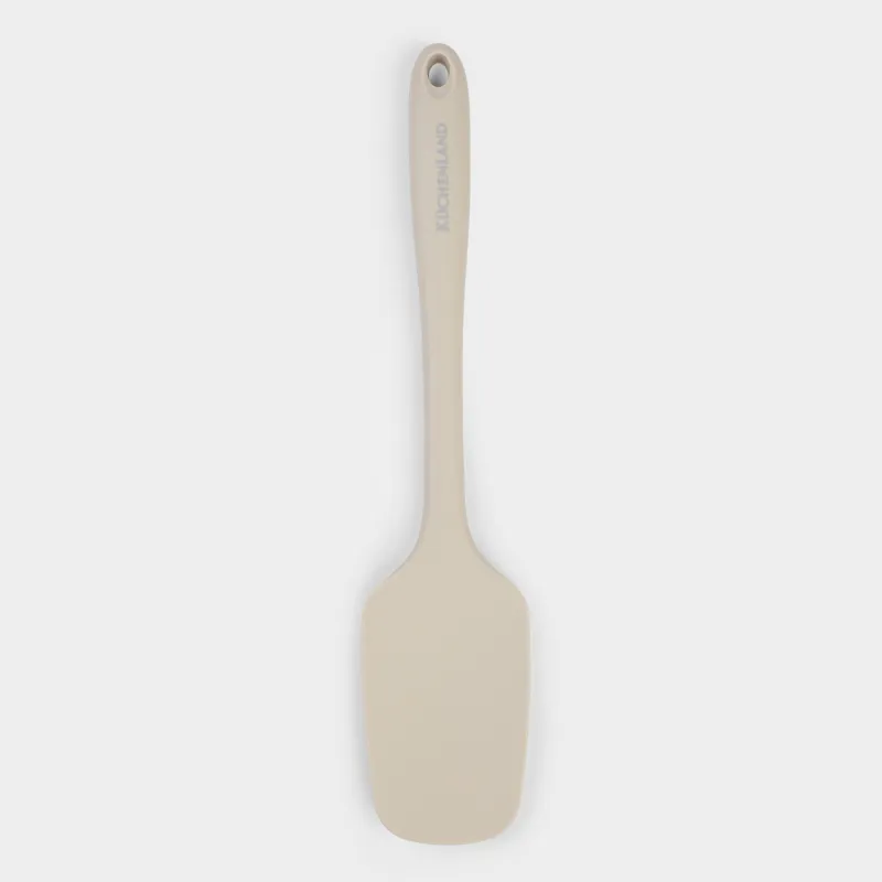 Spatula, 29 cm, silicone / nylon, beige, Benefit