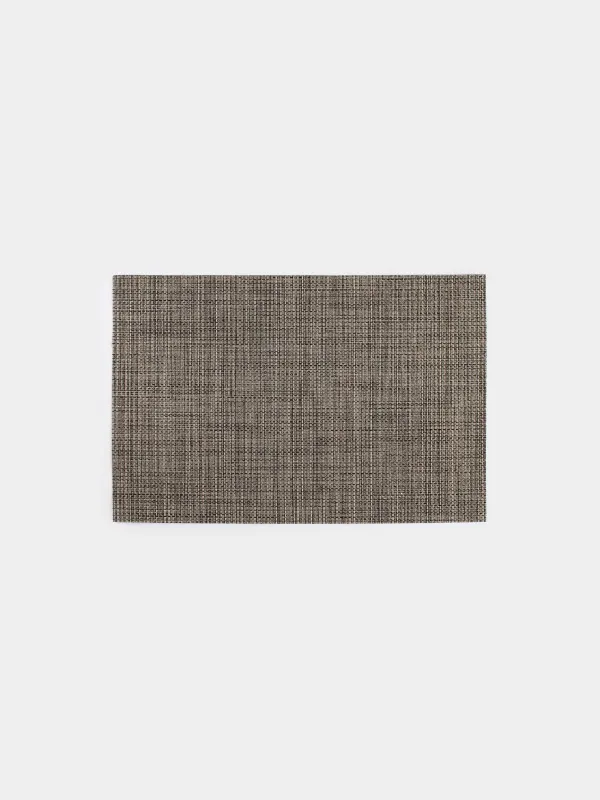 Placemat, 30x45 cm, PVC, rectangular, brown, Solid, image-0