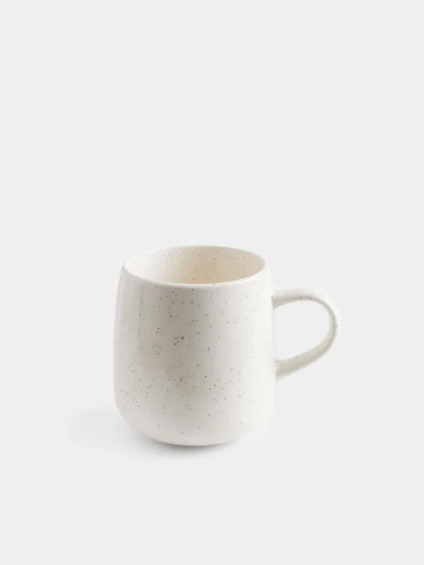 Mug, 500 ml, porcelain N, milk, Dots, Boho, image-0