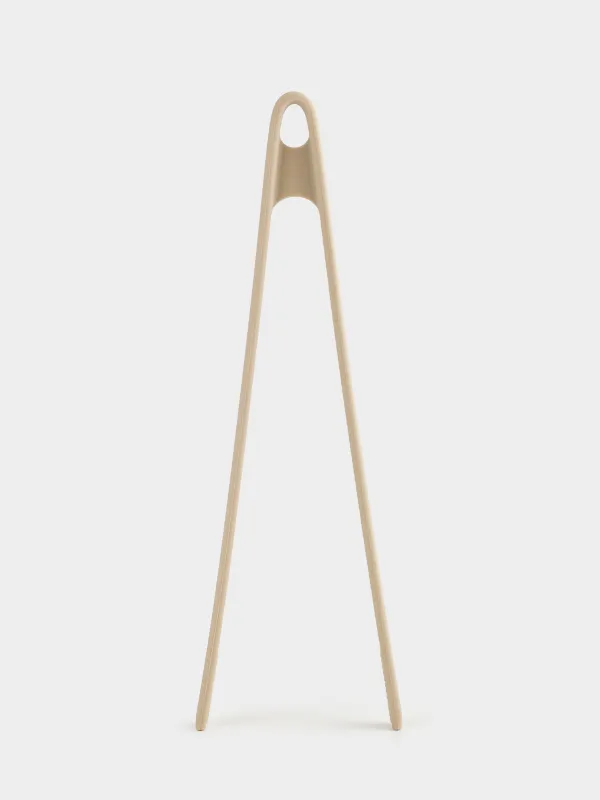 Kitchen tweezers, 30 cm, silicone, gray-brown, Soft kitchen, image-1