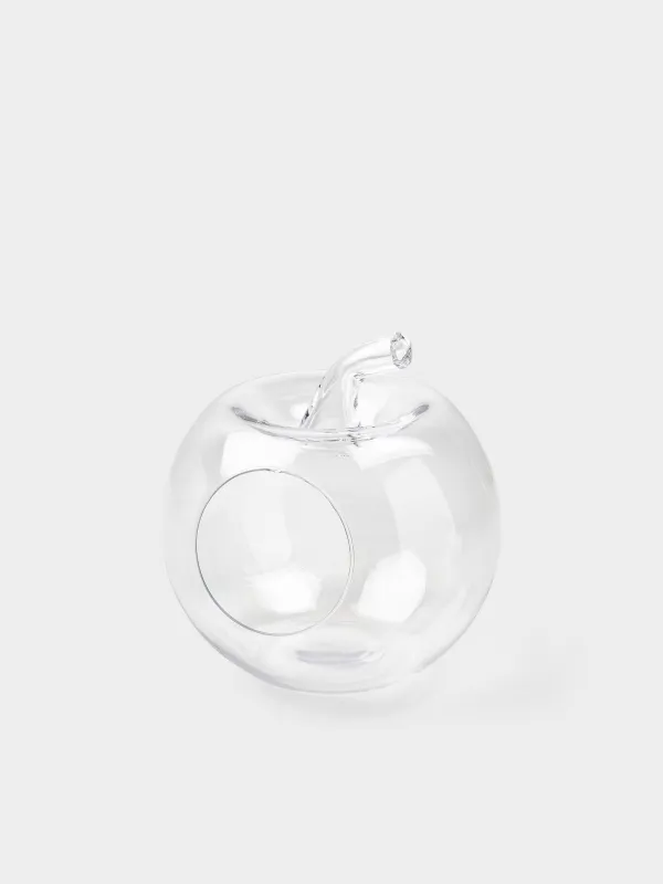 Candy box, 27x24 cm, glass, Apple, Clear, image-2