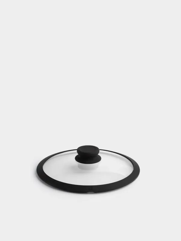 Lid, 24 cm, glass T / silicone, Solution accessory, image-0