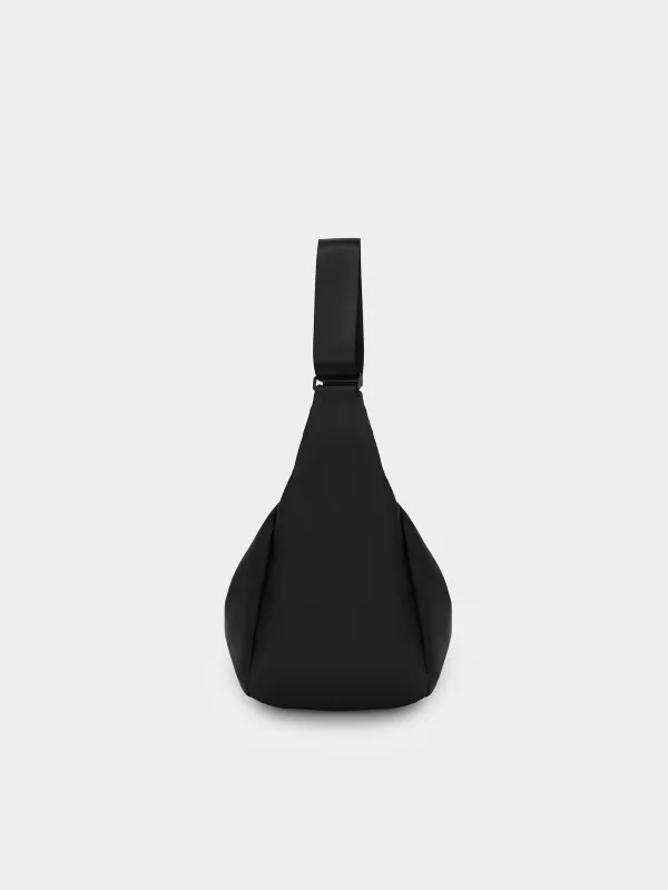 Bag, 24x40 cm, with adjustable strap, polyester, Black, Basic, image-1