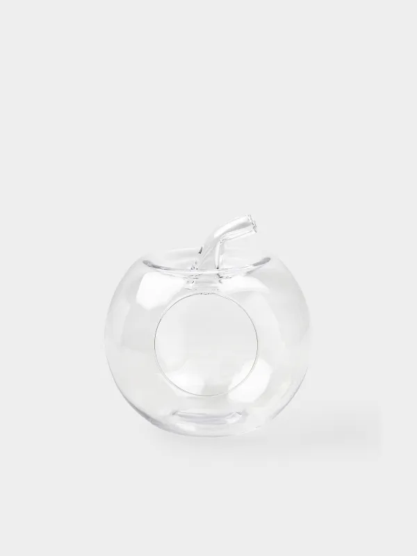 Candy box, 27x24 cm, glass, Apple, Clear, image-0