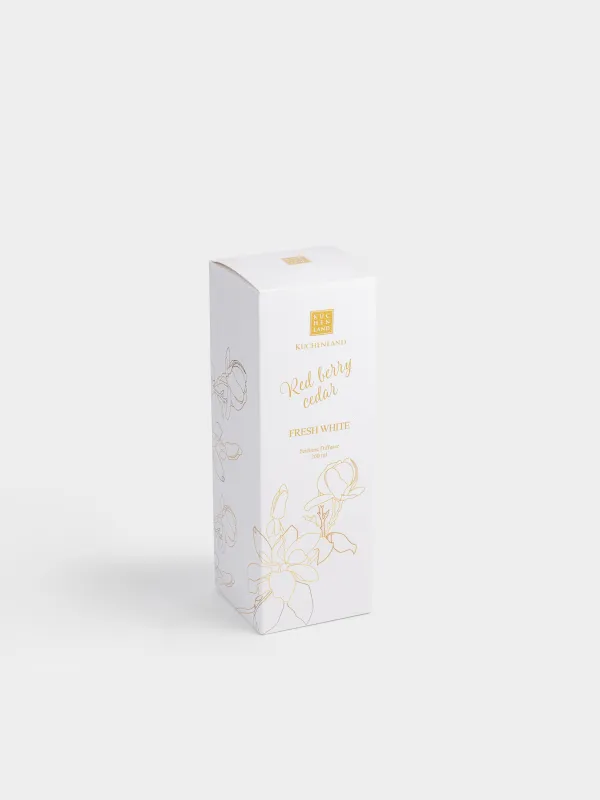 Aroma diffuser, 200 ml, Red berry cedar, Fresh white, image-4