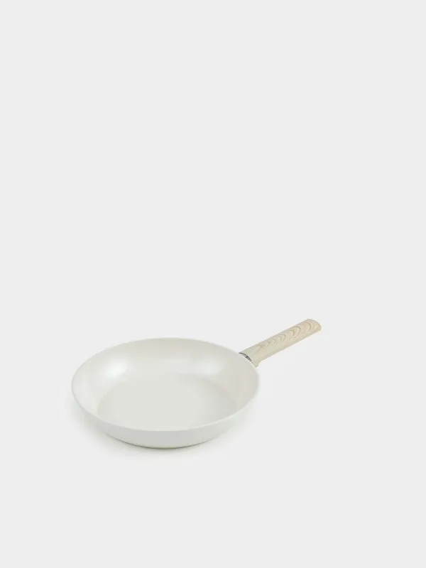 Frying pan, 28 cm, coated, aluminum, milk, Sentimentality, image-0