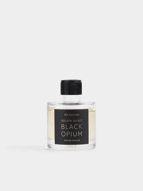 Aroma diffuser, 100 ml, golden, Black Opium, Golden secret, image-3
