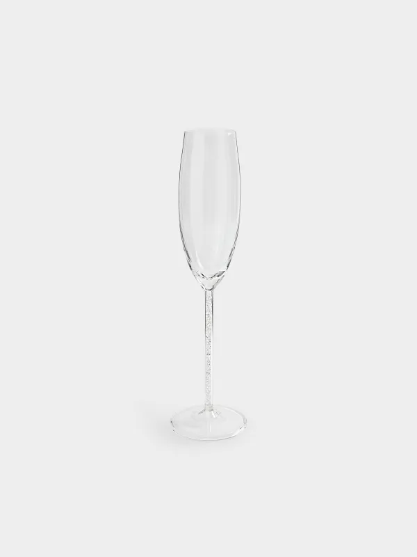 Drinking glass, 180 ml, 2 pcs, glass / rhinestones, Crystal, image-1