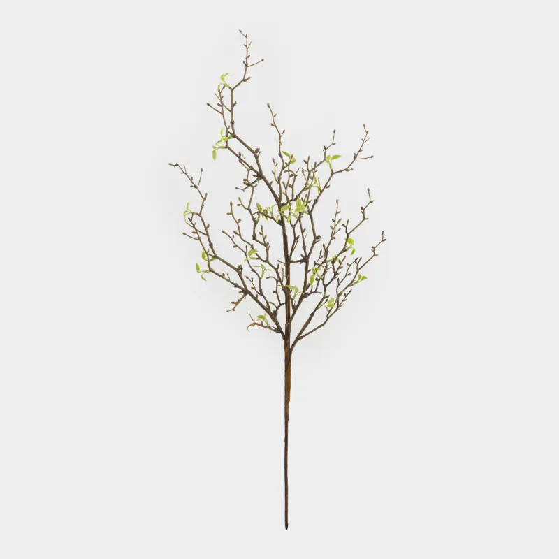 Decorative branch, 88 cm, plastic / paper, Petals, Flower garden