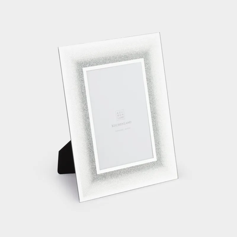 Photo frame, 17x22 cm, glass, silver, Actress