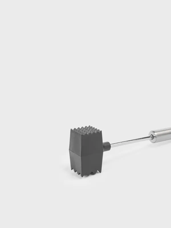 Meat chipping hammer, 25 cm, steel / plastic, black, Spiro, image-2